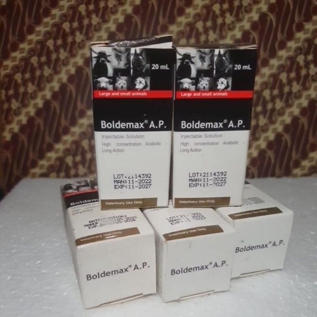 Boldemax A.P. 20ml - Obat Penggemuk Hewan Efisien
