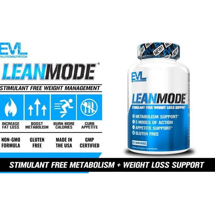 Clearx- Evl Lean Mode Fat Burner, Stimulant Free Weight Loss Support, 150 Caps