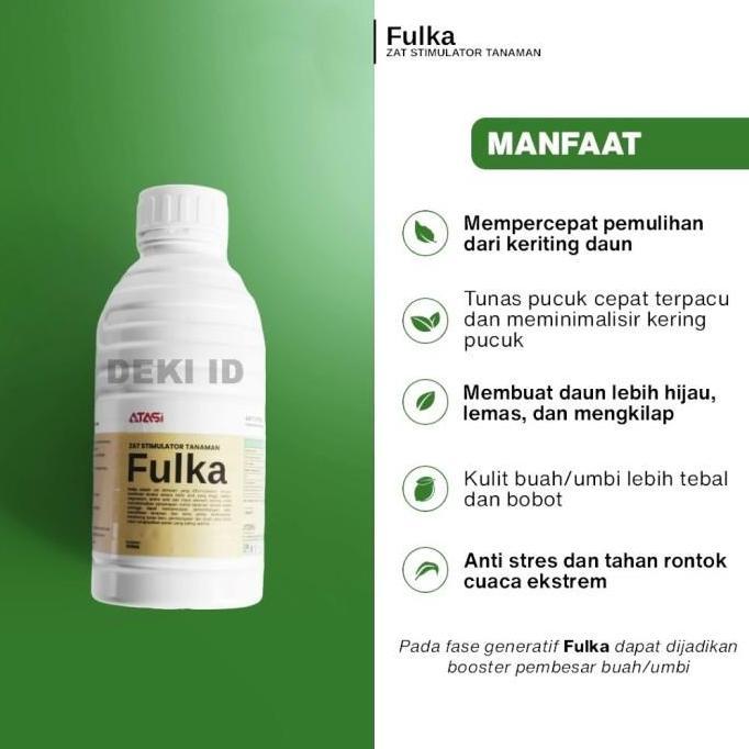 Grdwill- Fulka 1 L Zat Stimulator Tanaman Pupuk Asam Fulvat Humat Amino
