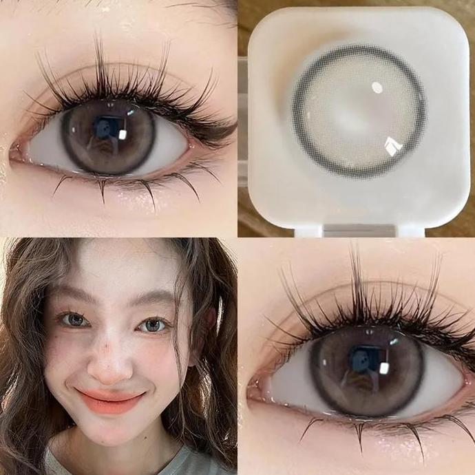 Eyex- Soflent CodSoflen Soflen Mata14-14.5Mm Softlens Soflen Soflens Softlens Grey Softlens Hitam So