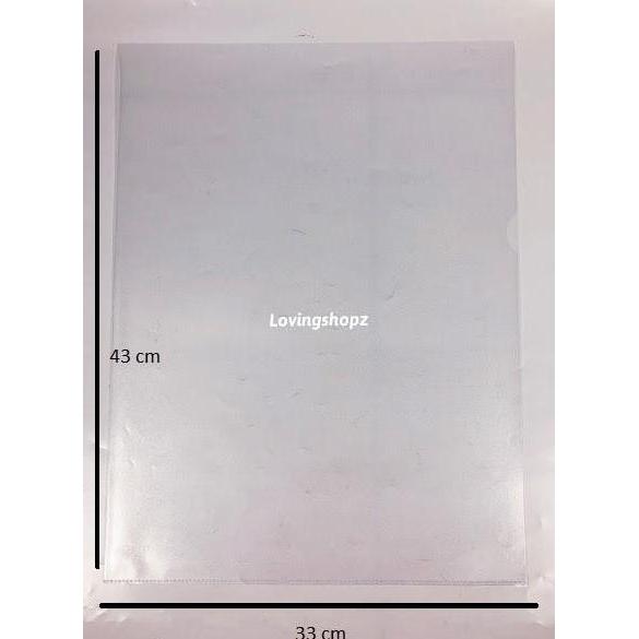 Notbad- Map L Plastik A3 Bantex, Map L Plastik Bantex 2236 08, Map L A3