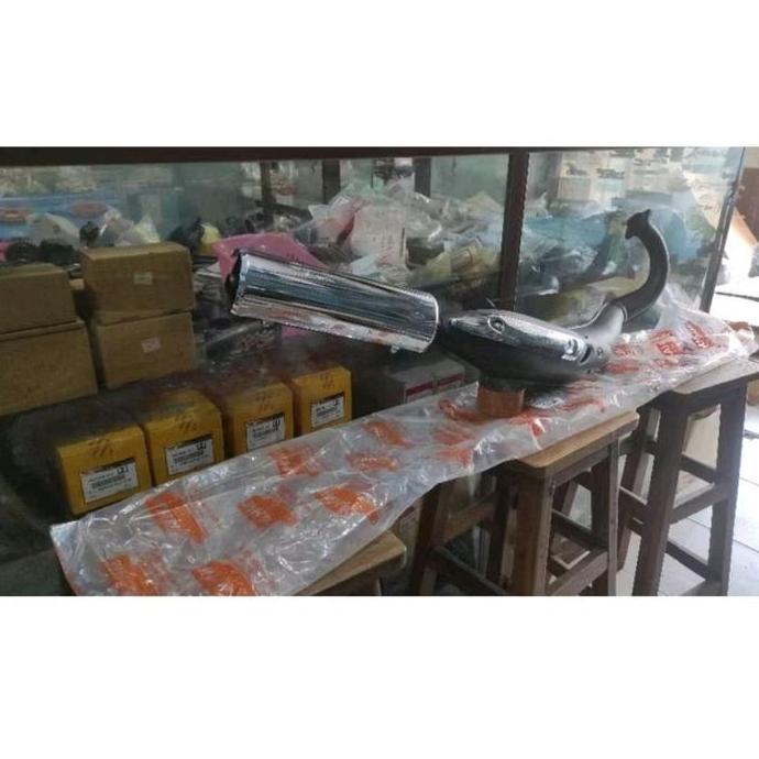 KNALPOT RACING RXZ CATALYZER AHM MALAYSIA ORINAL