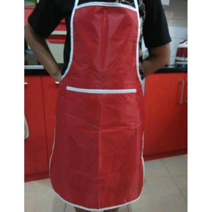 celemek waterproof/apron waterproof/celemek murah