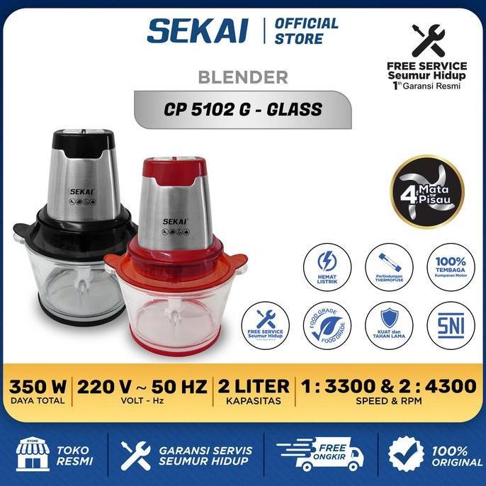 Sekai Chopper Penggiling daging CP-5101 G