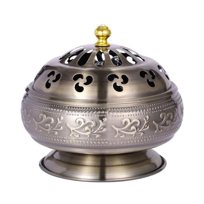 DOVLAND Tempat Bakar Dupa Arab Pembakar Dupa Arab Alat Bakar Dupa Arab Brass Sandalwood