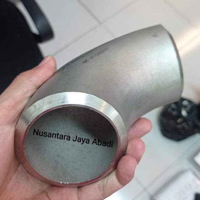 Elbow Las Stainless Ss 304 Sch 80 2 1/2 " Inchi Dn 65 Premium