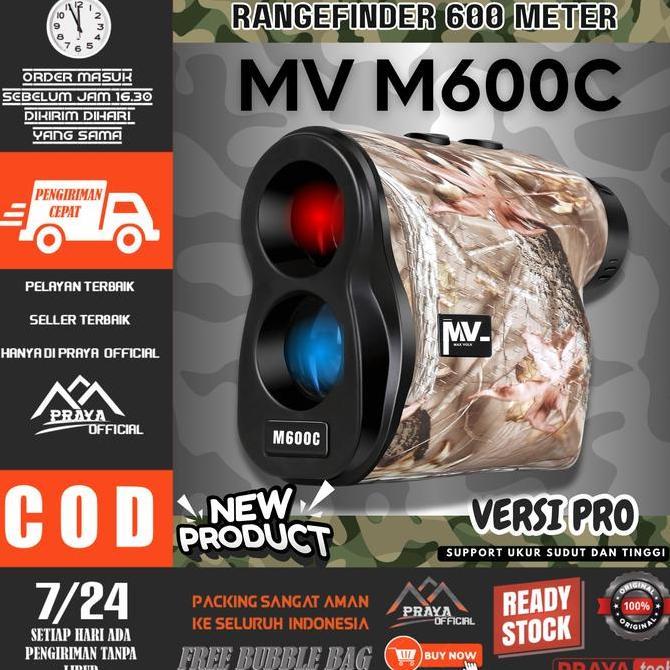 RANGEFINDER LASER TEROPONG RANGE FINDER GOLF HUNTING BERBURU SURVEY