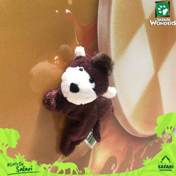 Magnet Kulkas Lucu Boneka Gajah Taman Safari