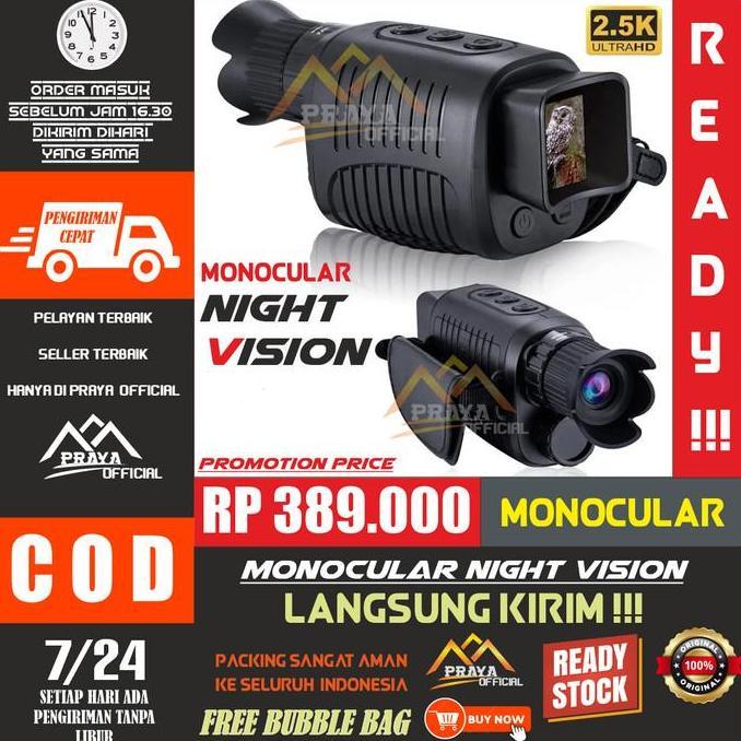 TEROPONG MALAM NHT VISION TELESKOP GELAP INFRARED HUNTING BERBURU