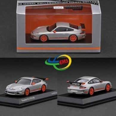 Promo T64MMC-001-SL - Minichamps x Tarmac Works 1/64 Porsche 911 GT3 RS Silver Diskon