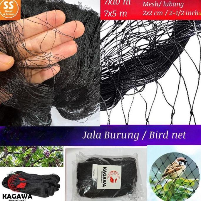 Penangkap Pukat Jala Jaring Burung Bahan Nilon Pipit Perkutut Pipit Kagawa Net Allshop