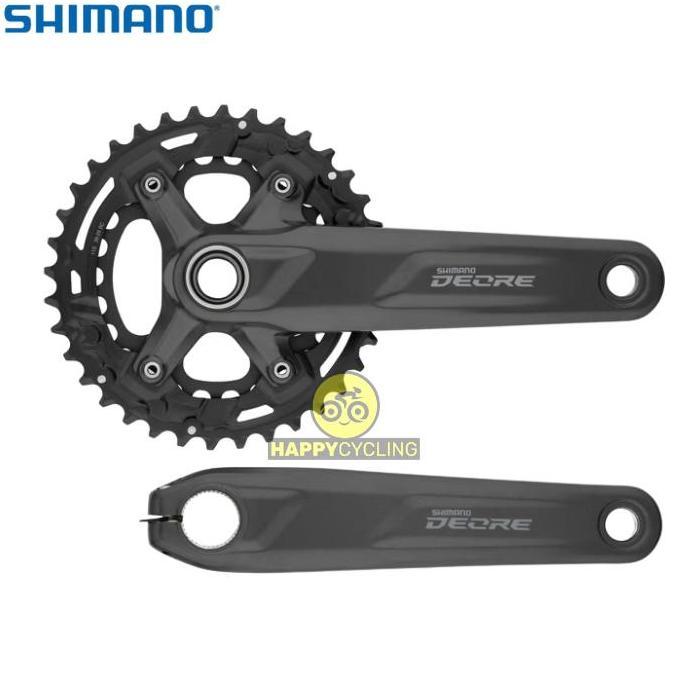 Crankset Crank Shimano Deore M5100 2 Speed Double Chainring M 5100 Happy Cycling