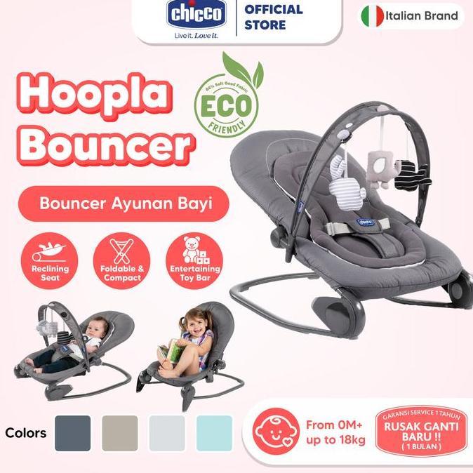 CHICCO Hoopla Baby Bouncer / Bouncer Bayi / Bouncer Baby / Ayunan Bayi