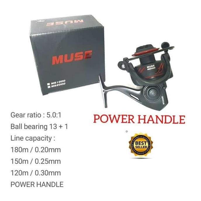 Reel Power Handle Lizard Muse 2000 Japan Quality Allshop