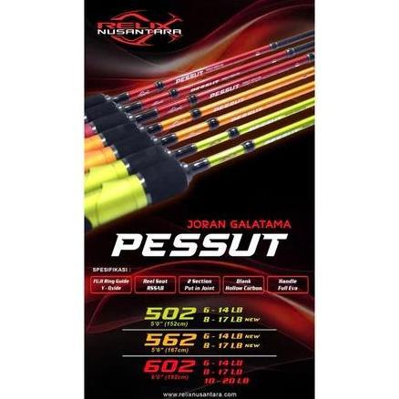 Joran Pessut Relix Nusantara Marit Full Fuji | Joran Galatama Series Panjang Bervarian Allshop