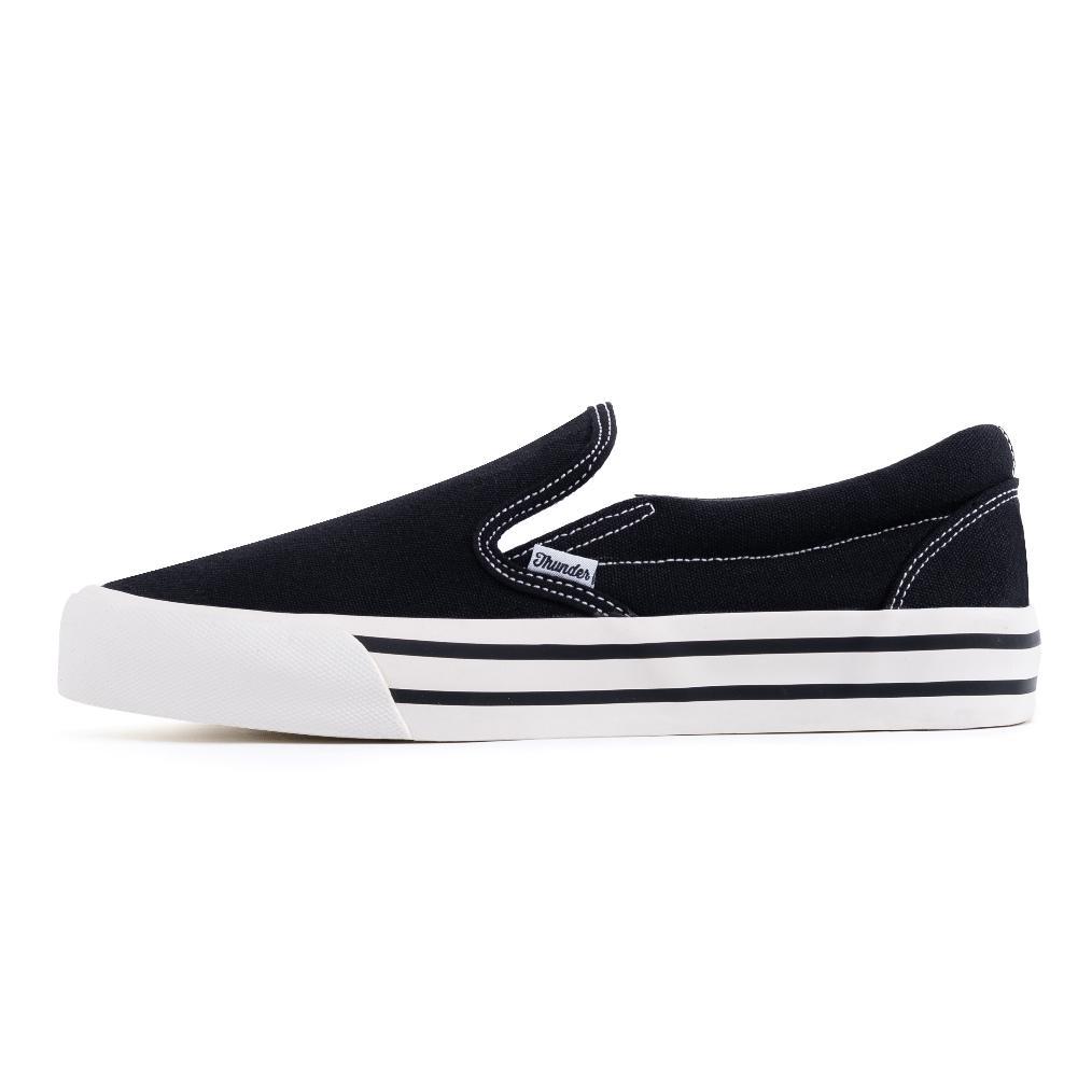 ORIGINAL THUNDERBEAR - VOLTAIRE BW DX SLIP ON PRIA LOKAL | GAYA HARIAN SIMPLE & STYLISH