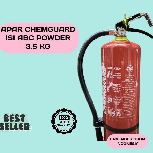 Apar 3,5 Kg Abc Powder / Apar 3.5 Kg Powder / Tabung Pemadam Kebakaran 3,5 Kg