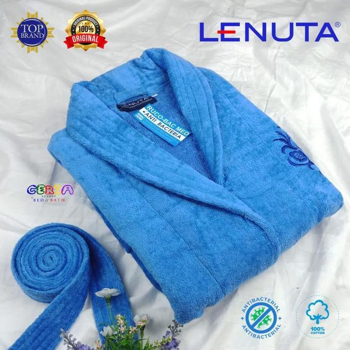 Handuk Kimono Lenuta Antibacteria Biru