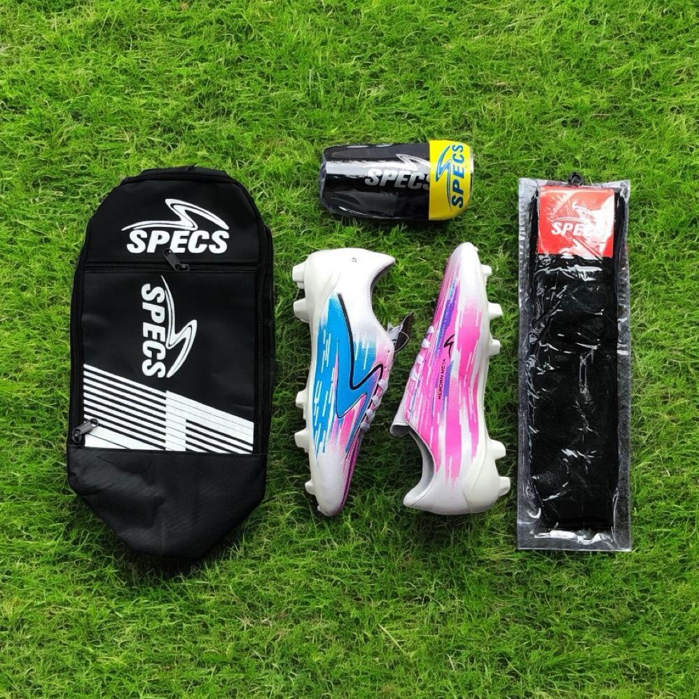 MURAH (PAKET 4) SEPATU BOLA SPECS ACCELERATOR LIGHTSPEED REBORN 2 HIJAU PUTIH UNGU GOLD DEWASA