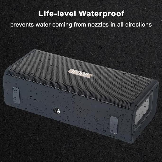 INONE Portable Bluetooth Speaker Waterproof for Outdoor/Indoor Support