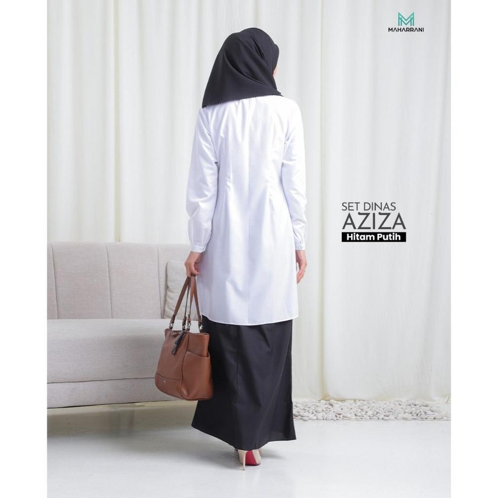 HOT PRODUCT One Set Dinas, Aziza One Set, Set Dinas, Set Baju Kerja, Tunik Kerja, Seragam PNS, Serag