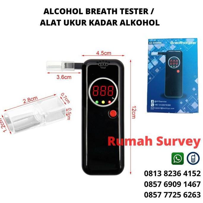 VERCHASE ALAT UKUR KADAR ALKOHOL TUBUH / ALKOHOL TESTER / ALCOHOL TESTER DIGITAL / DIGITAL BREATH TE