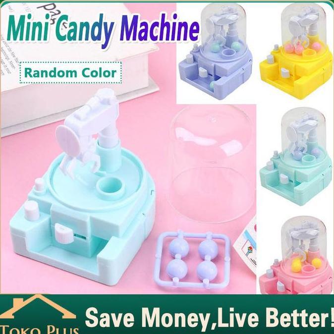 GHURDI mainan mesin capit permen Pengambil Bola mini untuk anak