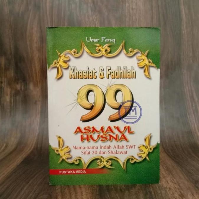 VERCHASE Khasiat dan Fadhilah 99 Asmaul Husna Nama-nama Indah Allah SWT Sifat 20 dan Shalawat - Pust