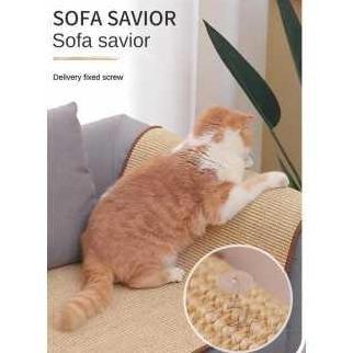 NOXAZA Garukan Mainan Kucing Karpet Sisal  Garukan kucing Papan Garuk XL