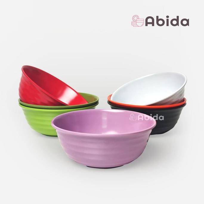 Abdia 1 Lusin Mangkok Melamin 7 Inch - Mangkok Bakso Grosir - W0701