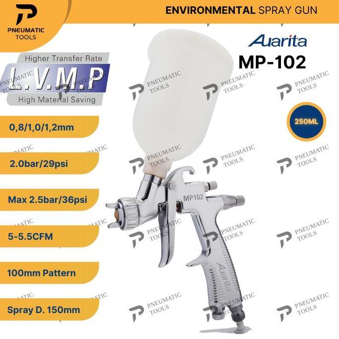 Spray Gun AUARITA MP102 LVMP ORIGINAL - Environmental Spray Gun MP-102