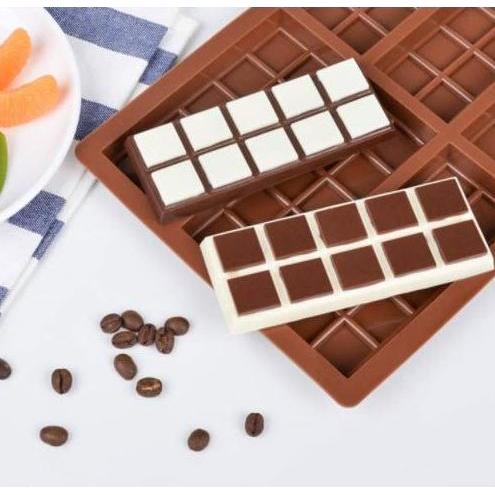 Cetakan Silikon Coklat Bar