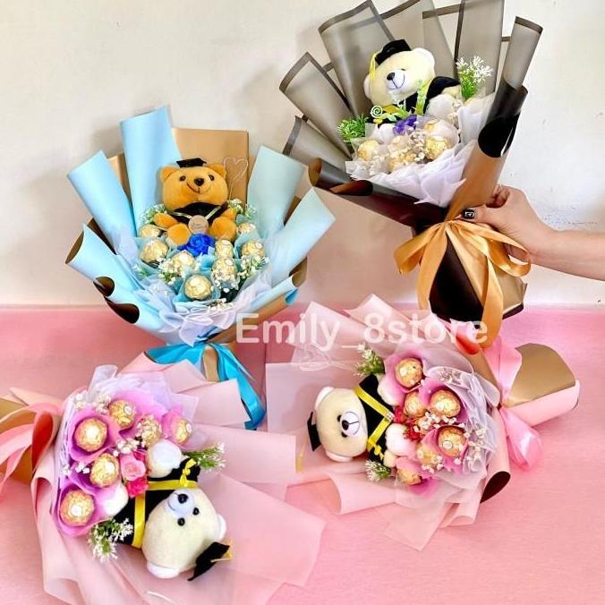 buket wisuda Bunga graduation bouquet bucket buket bunga wisuda buket wisuda anak cowok hadiah gradu