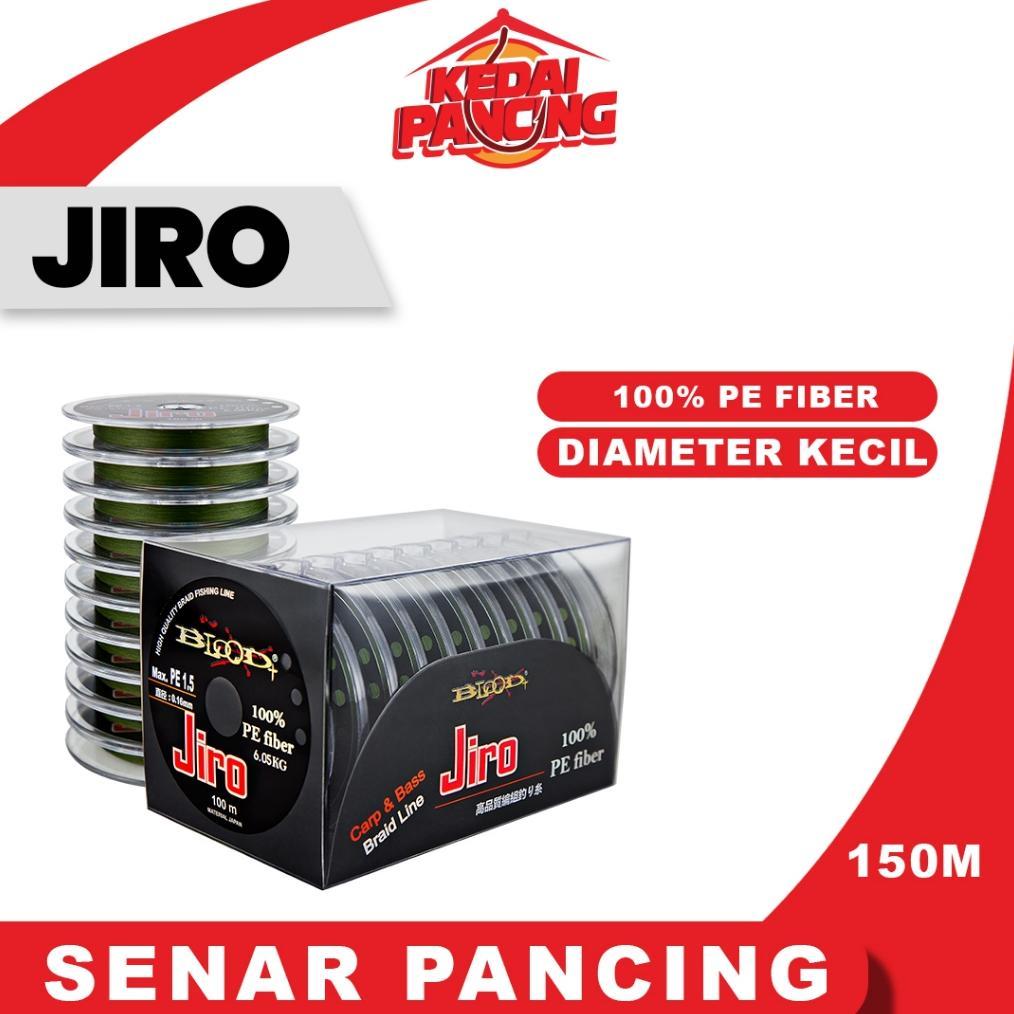 SENAR PANCING PE X8 BRAID BLOOD JIRO 100M