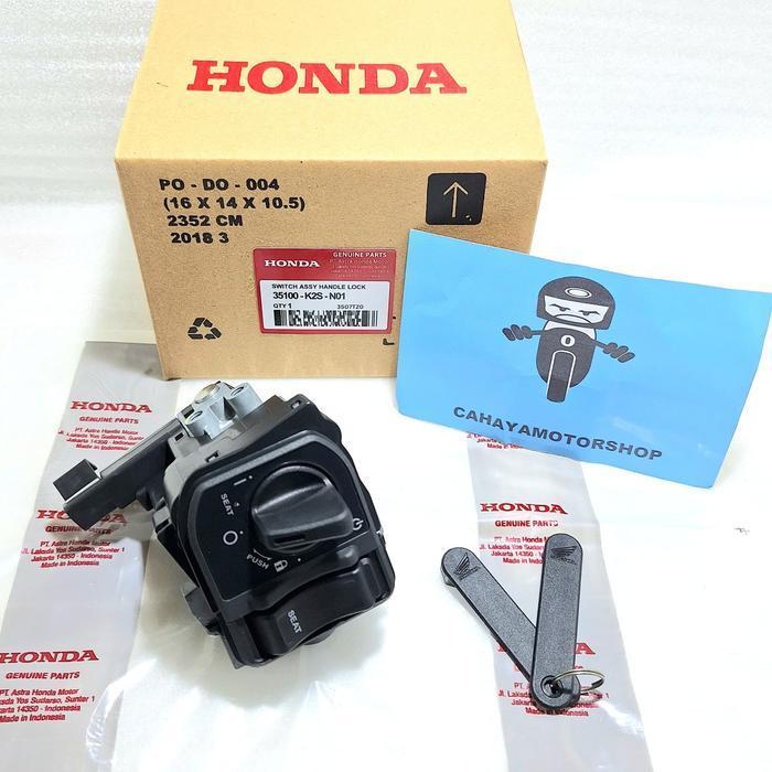 Kunci Kontak Keyless 35101-K2S-N01 Honda Vario 160 Pcx 160 K1Z Stylo 160 Vario 125 K2V Beat Deluxe S