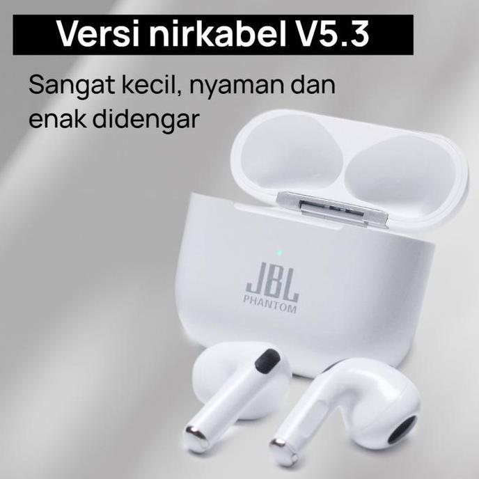BOMRANSIT_1 - ORIGINAL JBL-PHANTOM 4TH UPGRADE TWS SOUND WAVE SHOCKWAVE TWS - BASS KUAT TAHAN AIR SE