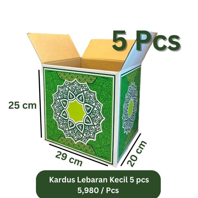 Kardus Parcel Hampers Lebaran Idul Fitri (5 pcs) Kecil Sedang Besar "Kado Lebaran Spesial"