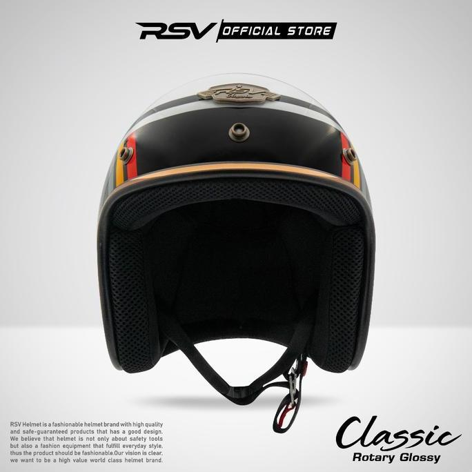 HELM BOGO CLASSIC MOTIF ROTARY GLOSSY - RSV HELMETS