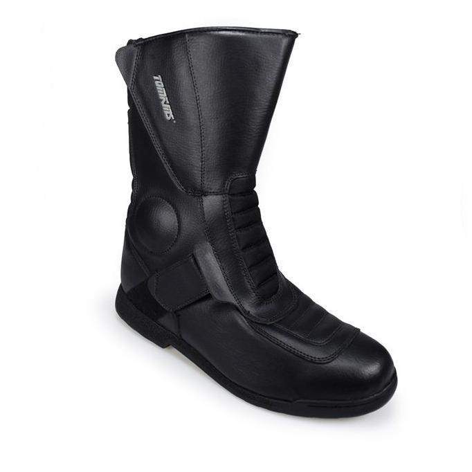 TOMKINS Polo Tour Star - Hitam Sepatu Motor