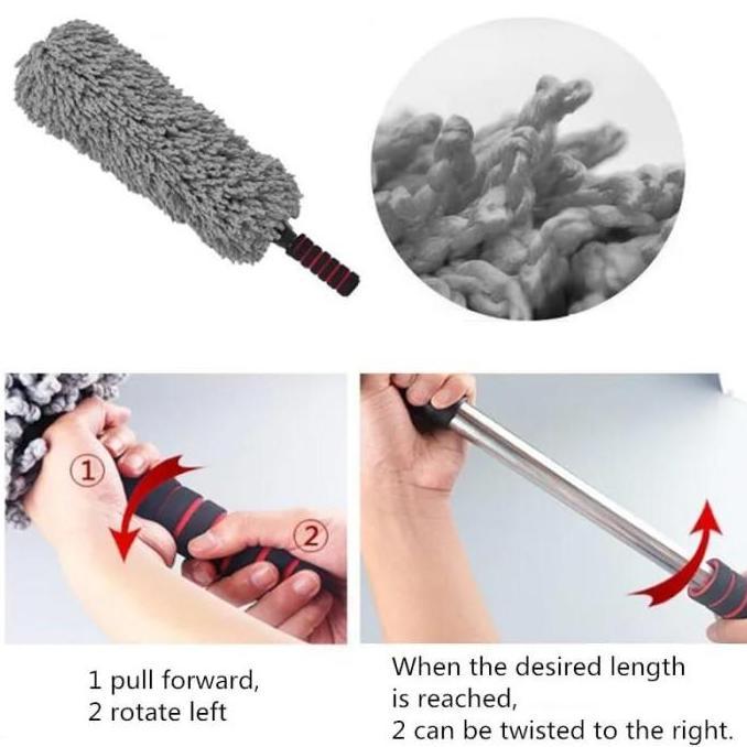 kemoceng mobil microfiber tebal