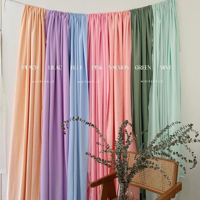 L240 kain backdrop polos kain background warna warni pastel aesthetic