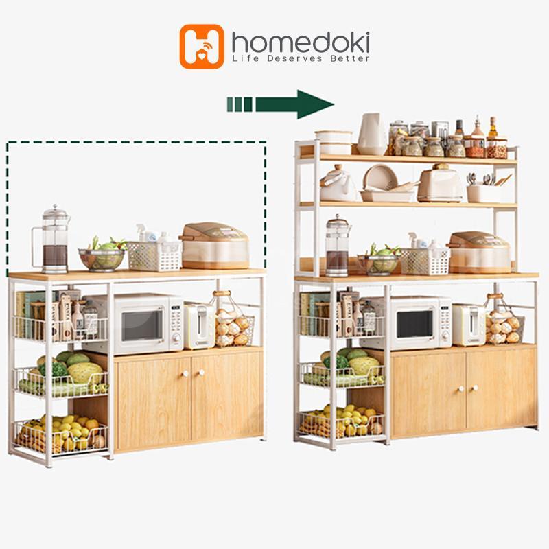 Rak Dapur Susun Minimalis / Rak Oven Microwave / Rak Serbaguna Minimalis