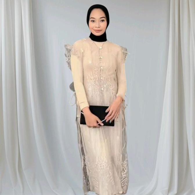 Outer Brokat Kondangan / Outer Olla / Outer Wisuda / Outfit Lebaran /Dress Tren Atasan Wanita Dewasa