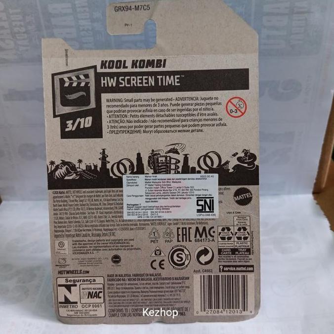 Promo HOT WHEELS KOOL KOMBI HELLO KITTY Diskon