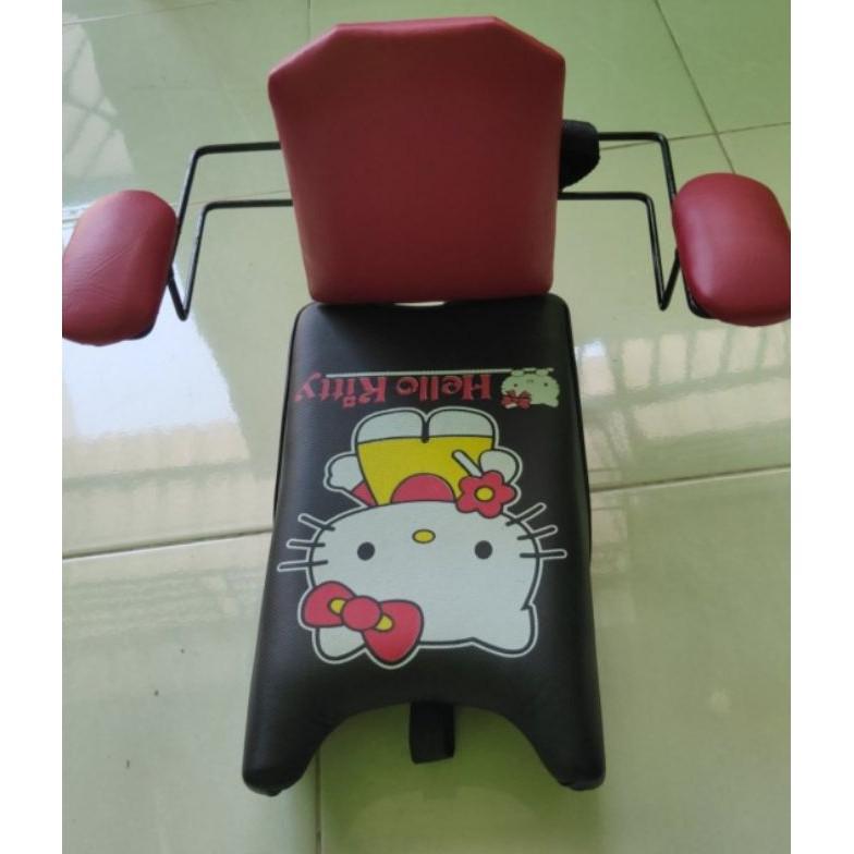 NEW PROMO tempat duduk bayi di motor/kulit jok motor/tempat duduk anak di motor/+ sandaran