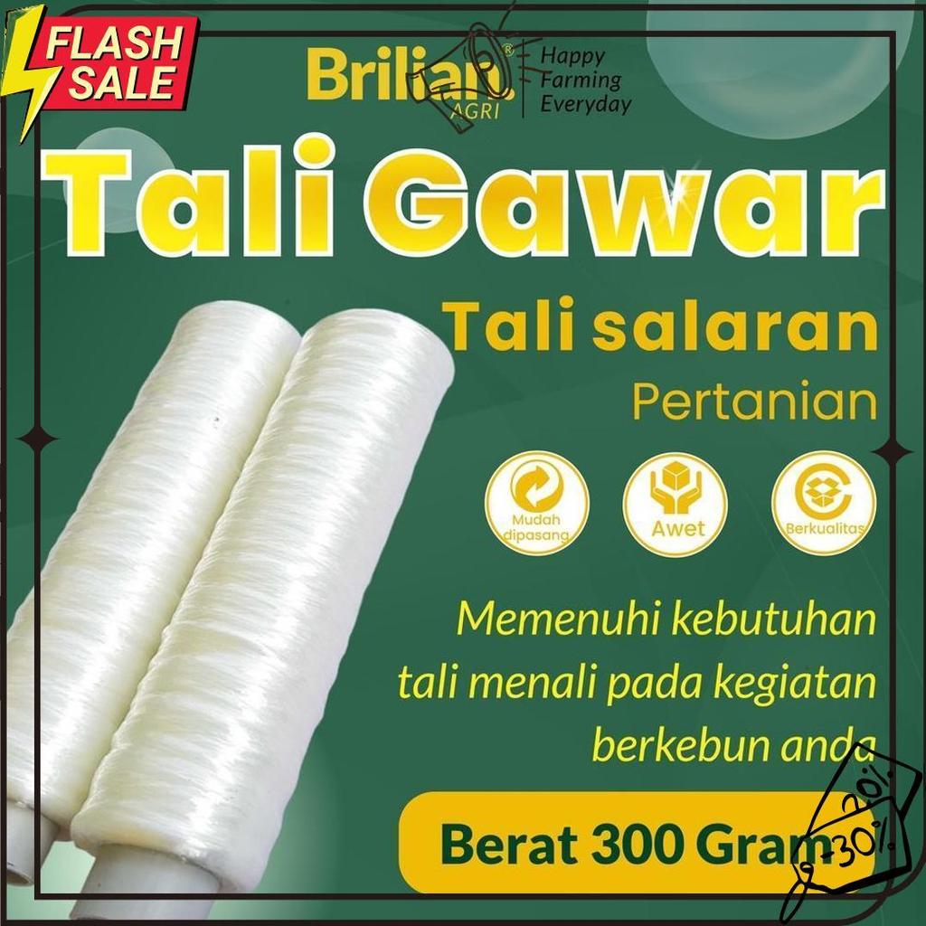 Tali Gawar Salaran 300 Gram / Tali Salaran Tanaman Kacang Panjang / Tali Salaran Tanaman Mentimun Te