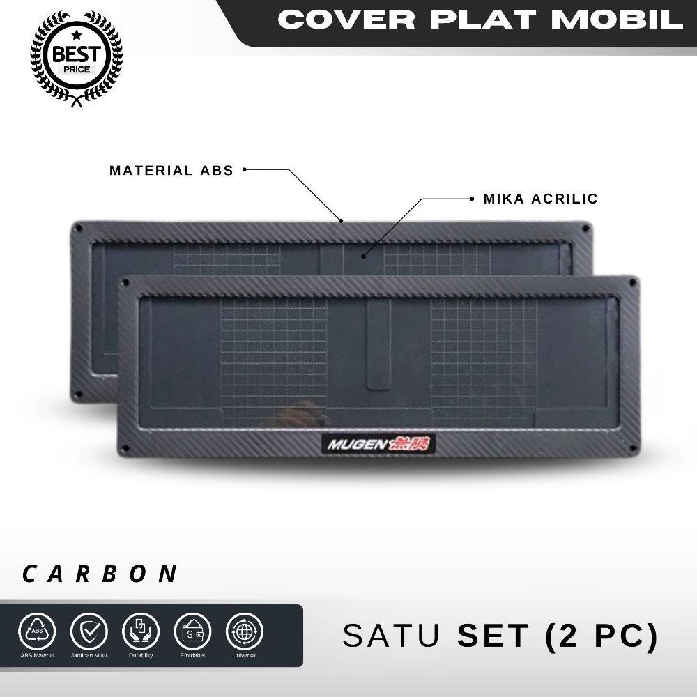 sale TBL Cover Plat Nomor Mobil Acrylik CARBON Dudukan Plat Nomor Akrilik CARBON