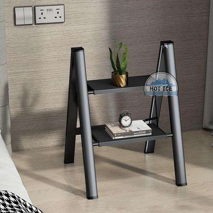 Tangga Rumah Lipat Tangga aluminium Lipat 4 Step Mollar 4S Household