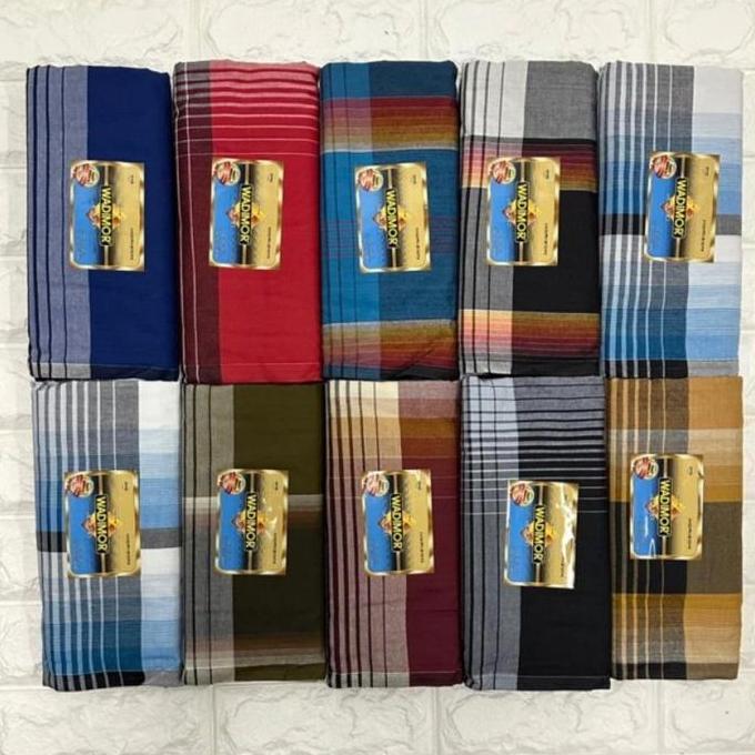 Termurah / Hot Sale Grosiran Sarung Wadimor Per Dus/ Per 10 Pcs Corak Motif Mewah Muslim Nyaman Dewa