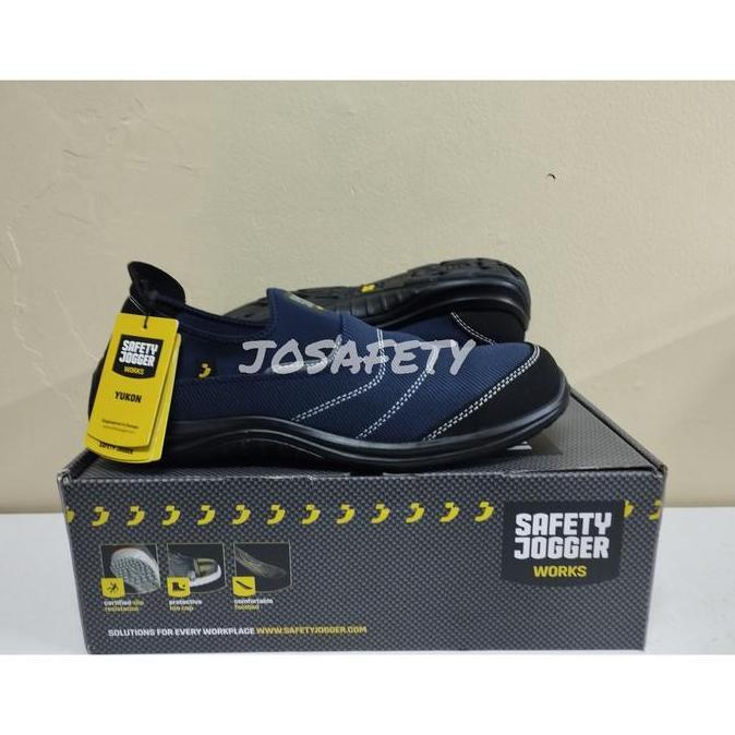 Sepatu Safety Jogger Yukon Navy S1P